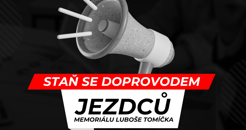 Buď součástí závodu Memoriálu Luboše Tomíčka