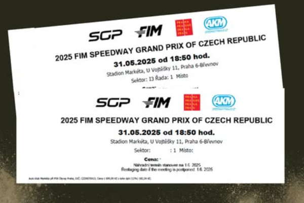 Posledních 50 vstupenek na stání! Posledních 50 vstupenek na stání!