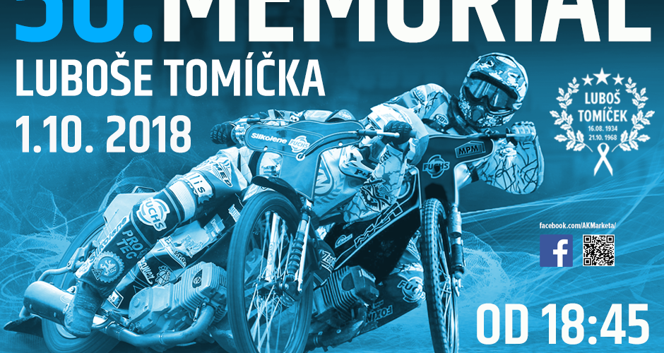 Časový harmonogram na Memoriál Luboše Tomíčka