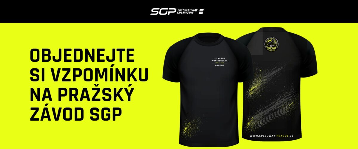 Předobjednávky výročních triček SGP v Praze jsou spuštěny!